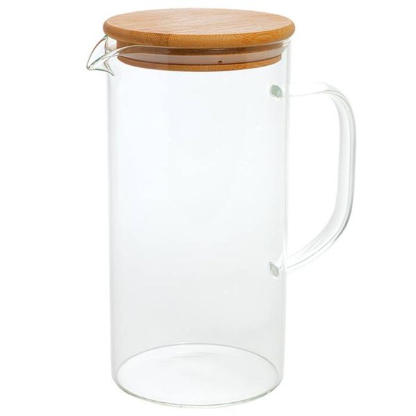 jarra tampa bambu 1 3l