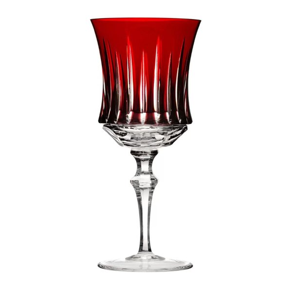 taca de cristal lapidado 66 p vinho tinto vermelho 345 ml