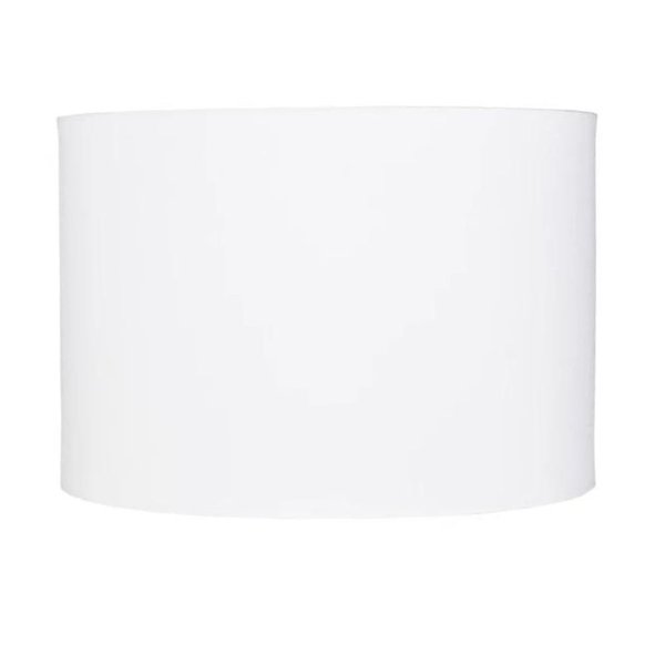 cupula de abajur cilindrica branco 40x22