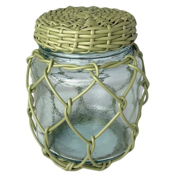 pote de vidro c vime oliva 1 l 2