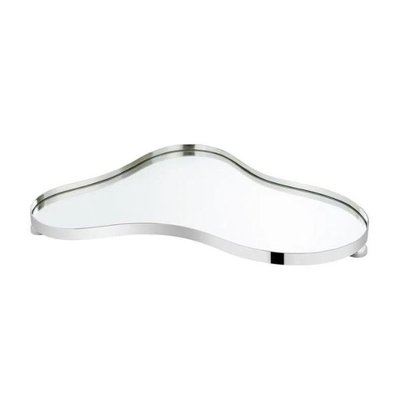 bandeja botanique pequena em prata st james 26 cm