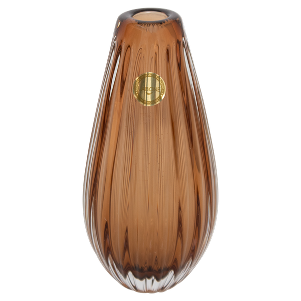 difusor e vaso cristal murano 17 cm garnet
