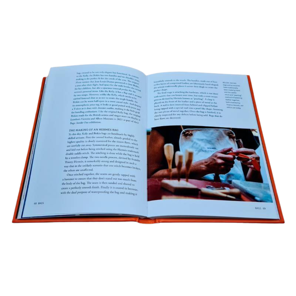 Livro Decorativo The Little Book Of Hermès - 18 cm