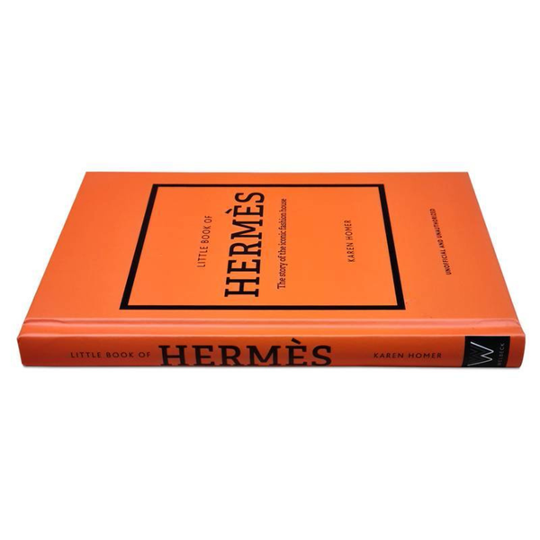 Livro Decorativo The Little Book Of Hermès - 18 cm