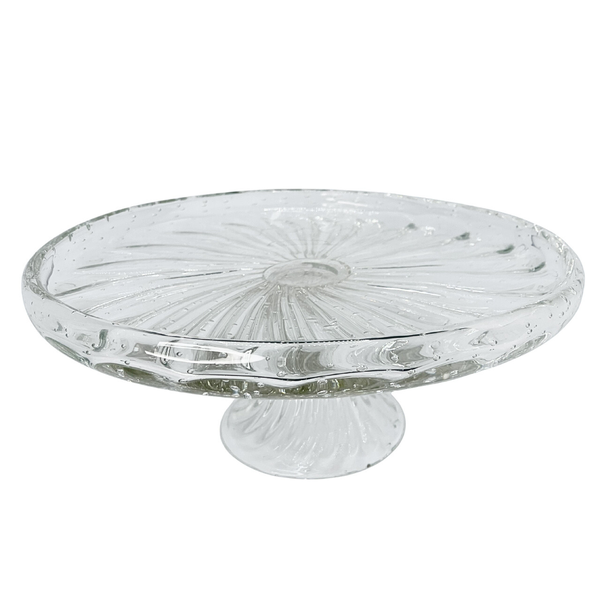 boleira cristal murano russell m cristal 45 cm