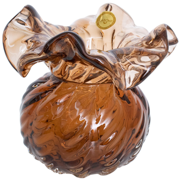 vaso cristal murano barcelos p garnet 17 cm 6