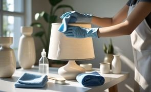 Como limpar cúpula de abajur