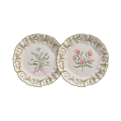Conjunto 6 Pratos de Sobremesa Dolce Fiore